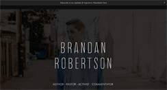 Desktop Screenshot of brandanrobertson.com